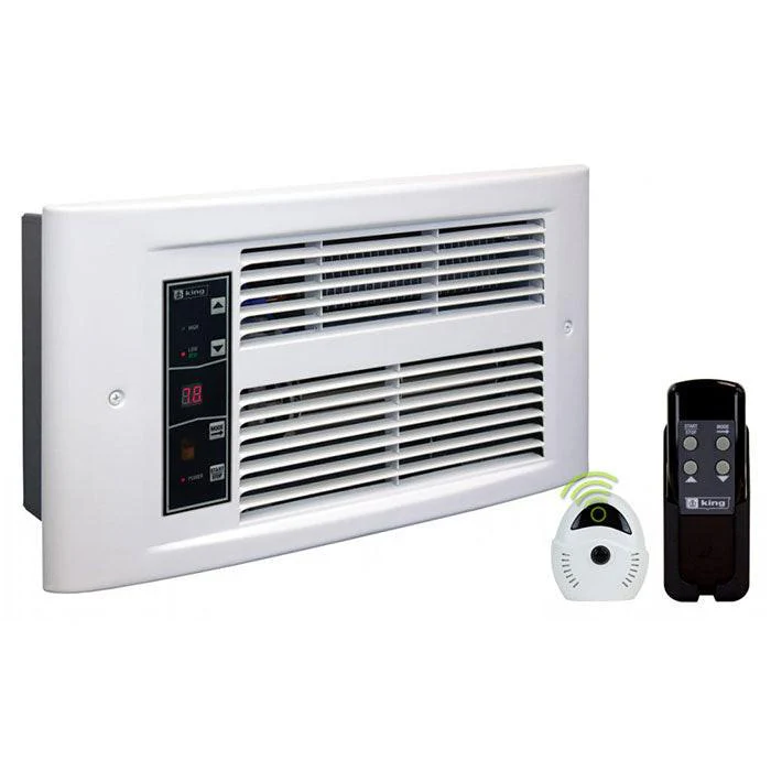King Electric PX ECO2S Electronic Wall Heater, 1500 Watt, 120 Volt, White