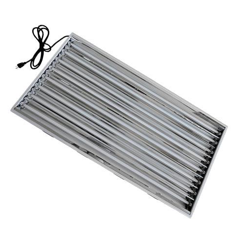 LuxStar 4FT/8 Bulb T5 Fluorescent Grow Light - 6500K Bulbs Included - Image 2