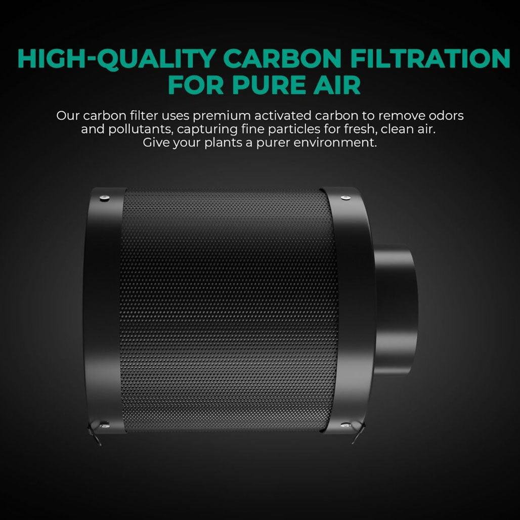 Mars Hydro Refillable Inline Carbon Filter - Image 4