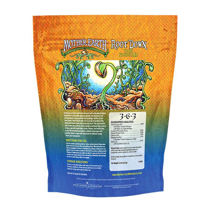 Mother Earth Root Down Plant Starter Mix 3-6-3, 4.4 lbs. - Pack of 6 - Image 2