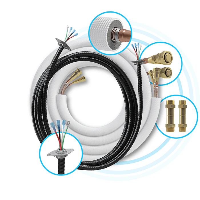 MRCOOL DIY GEN 4 E-Star 24000 BTU Ductless Mini-Split Air Conditioner With Heat Pump, 25 Foot Install Kit, DIY Pro Cable, & Enhanced WiFi Connectivity, 230 Volts - Image 3