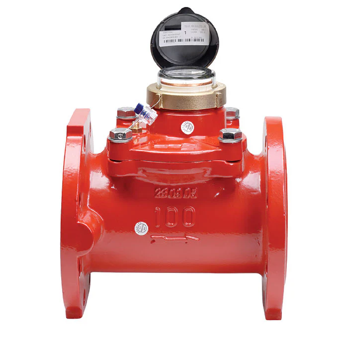 Netafim IRT Water Meter, 4 Inch, Reed Switch, 10 Gallon/Pulse (36IRT4R10G)