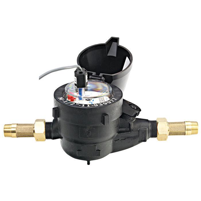 Netafim Plastic M Water Meter, 1 Inch, 1.0 Gallons Per Pulse, ER Digital Register 36MP1EG.01)