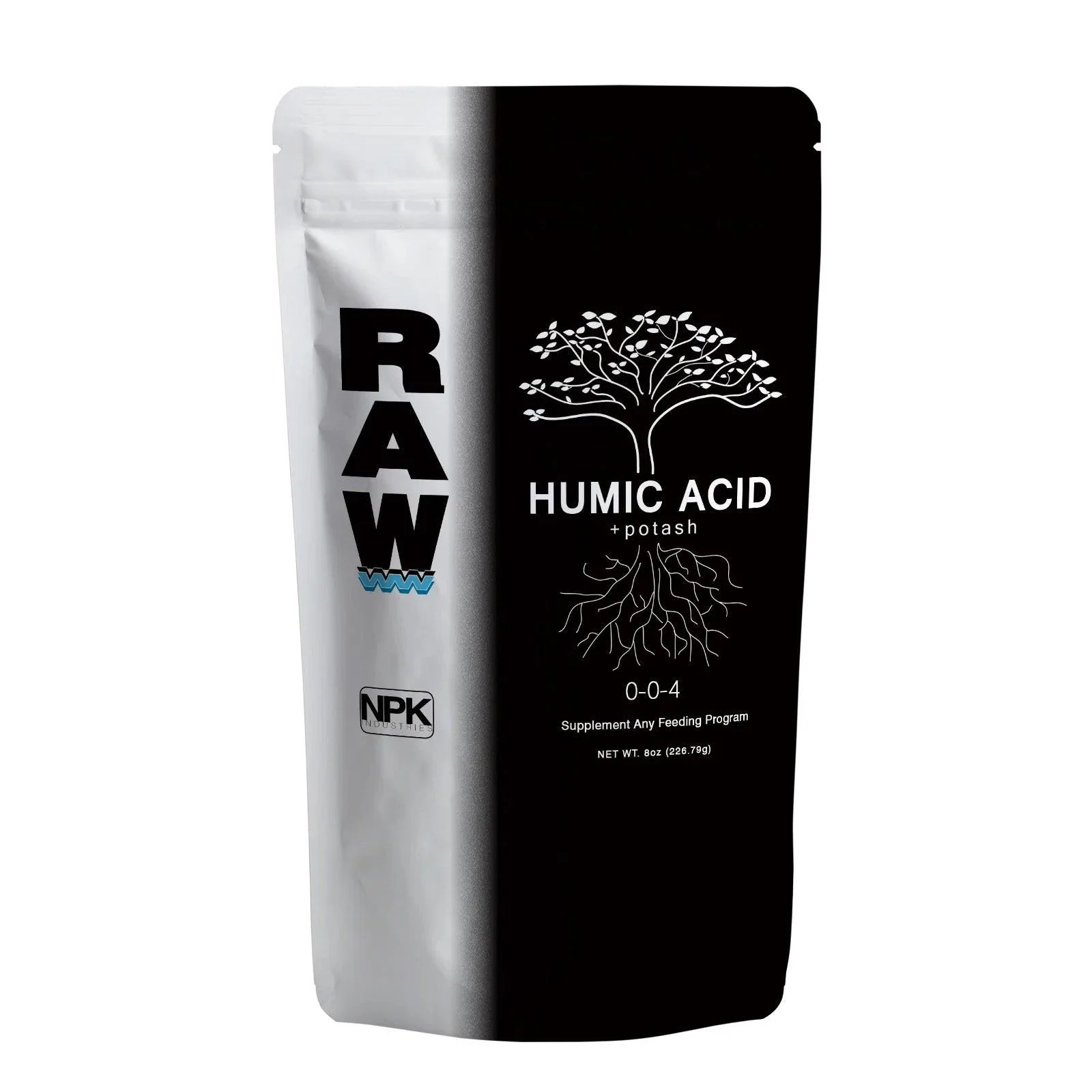 NPK Industries RAW Dry Humic Acid, 8 oz.