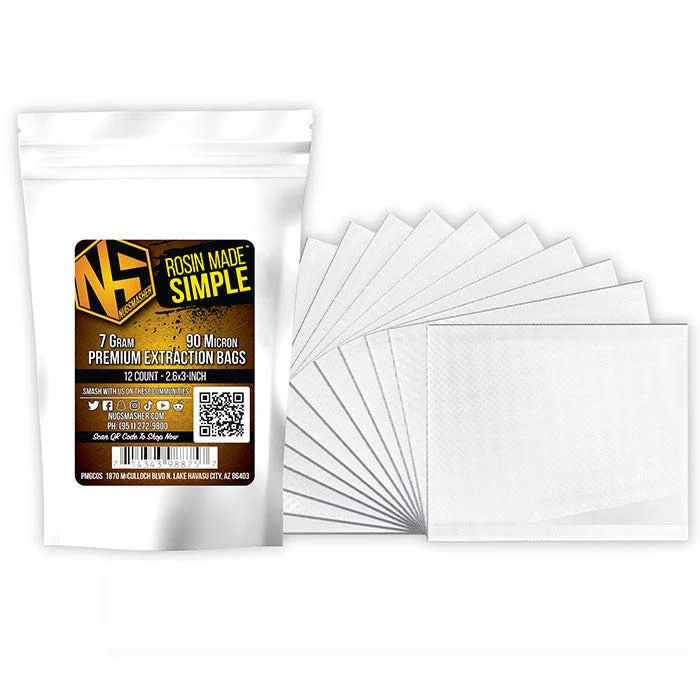NugSmasher 7 Gram Premium Extraction Bags, Pack of 12 - Image 3
