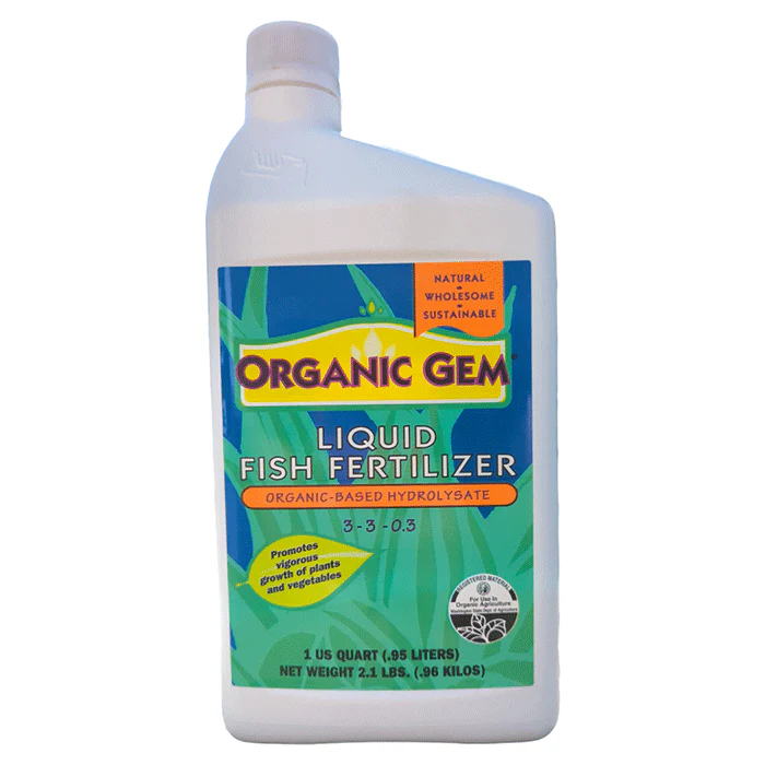 Organic Gem Fish Hydrolysate Liquid Fish Fertilizer - Image 2