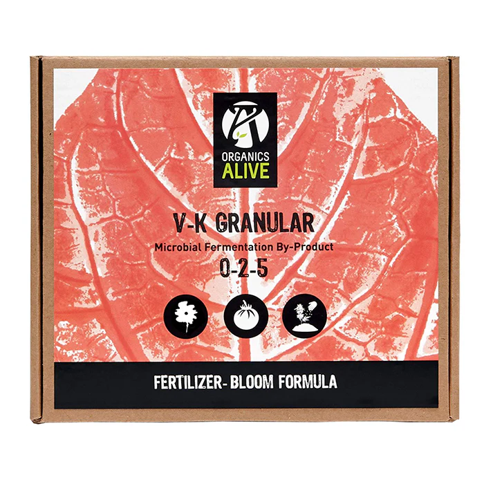 Organics Alive V-K Granular Slow Release Bloom 0-2-5, 5 lbs. - Image 2