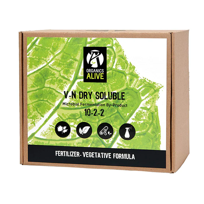 Organics Alive V-N Dry Soluble Veg 10-2-2, 5 lbs.