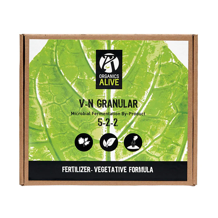 Organics Alive V-N Granular Slow Release Veg 5-2-2, 25 lbs. - Image 2