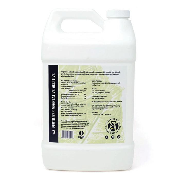 Organics Alive V-S Grow, 1 Quart - Image 2