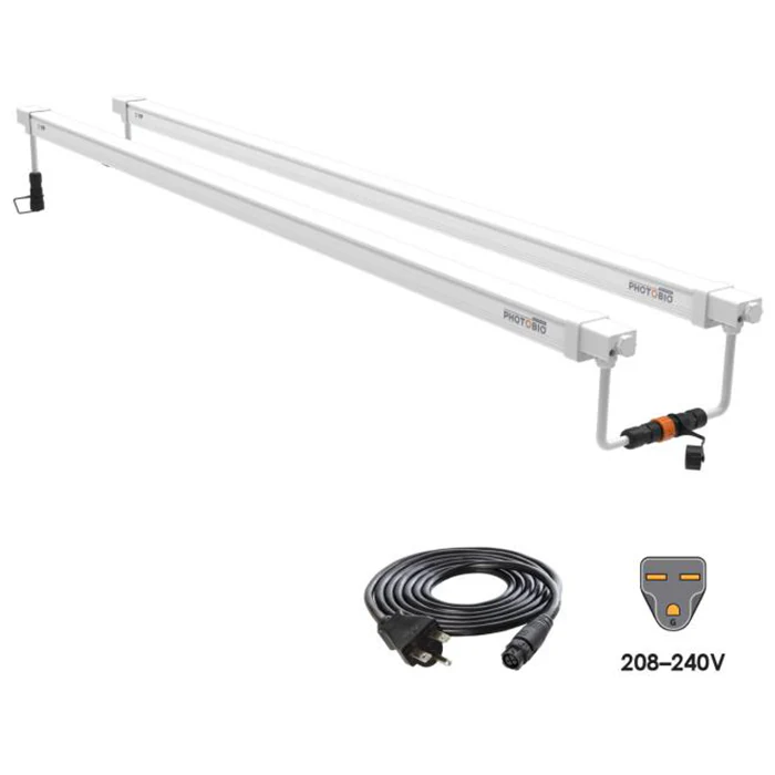 PHOTOBIO VP 32 Watt VE Spectrum LED Grow Light Bar, 208-240 Volt - Pack of 2 - Image 2