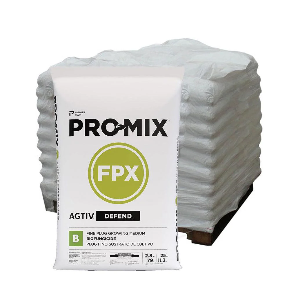 PRO-MIX FPX AGTIV DEFEND Fine Plug Growing Medium, 2.8 cu. ft. - Pallet of 57 Bags