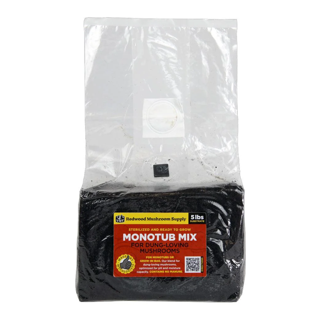 Redwood Mushroom Supply Sterilized CVG Mushroom Substrate, 5 lb. - Image 2
