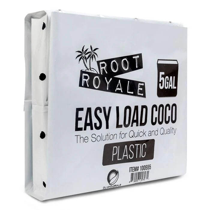 Root Royale Easy Load Coco Plastic Grow Bag, 5 Gallon - Case of 12 - Image 4
