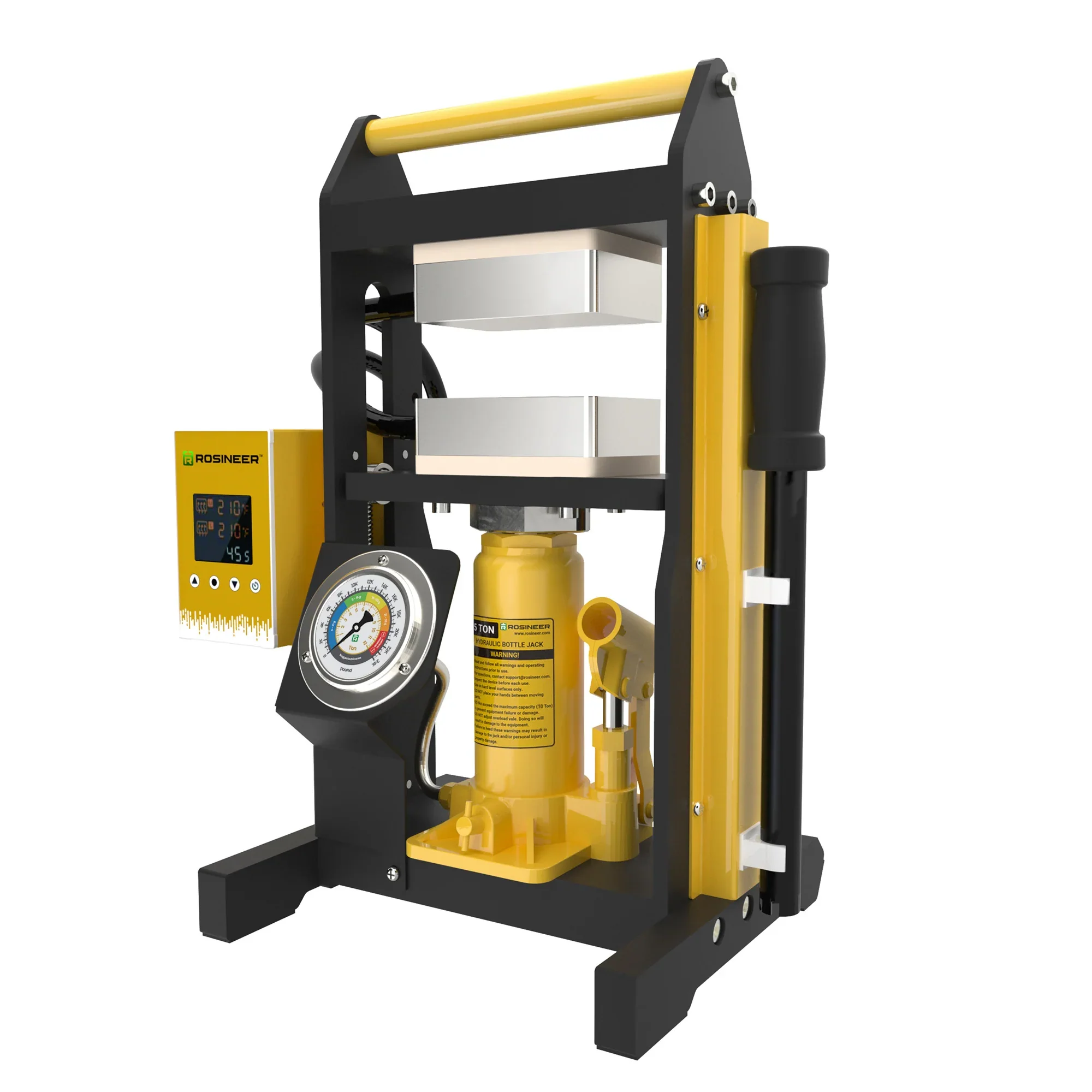 Rosineer Mighty-10 10 Ton Hydraulic Rosin Press With  Accessory Bundle - Image 3