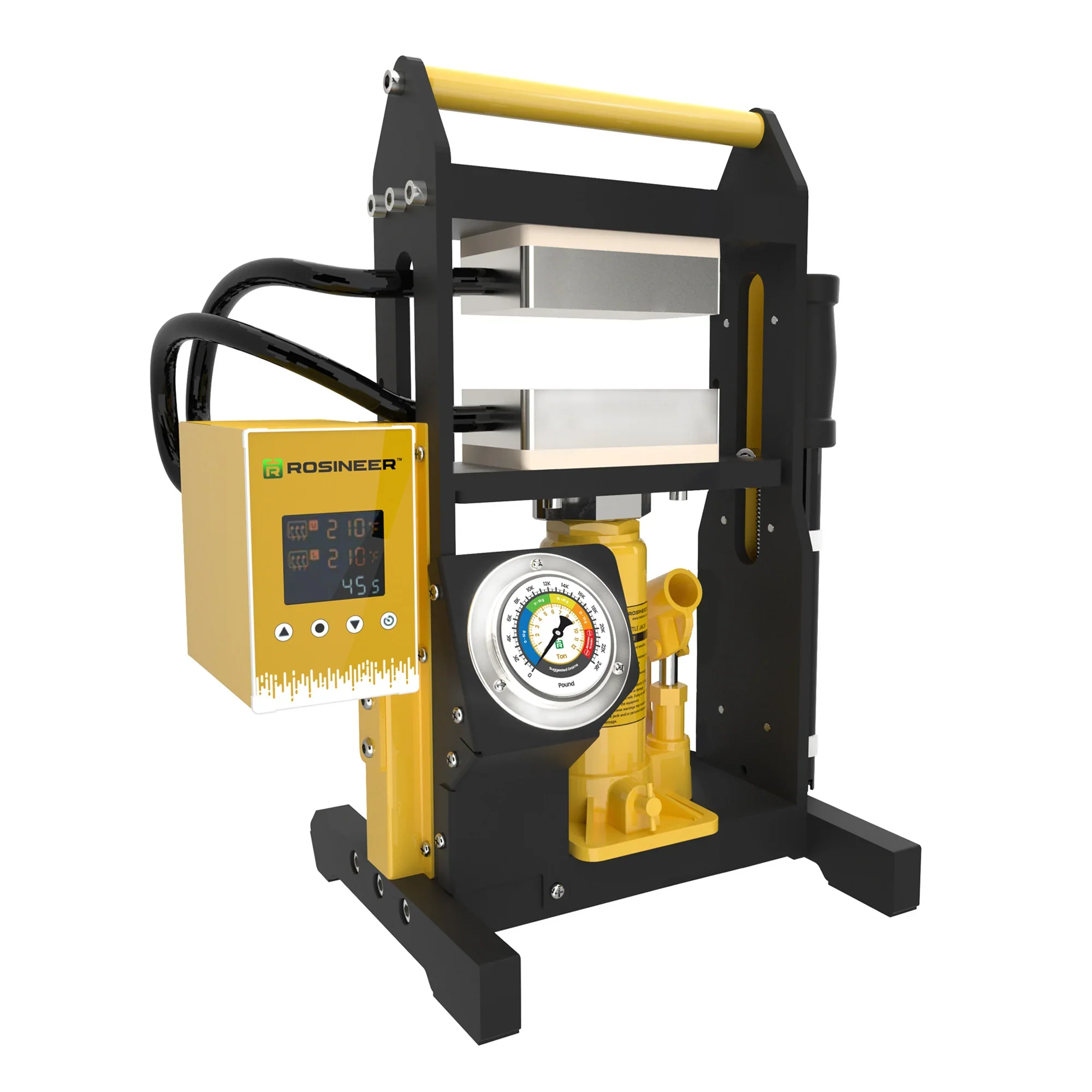 Rosineer Mighty-10 10 Ton Hydraulic Rosin Press With  Accessory Bundle - Image 6