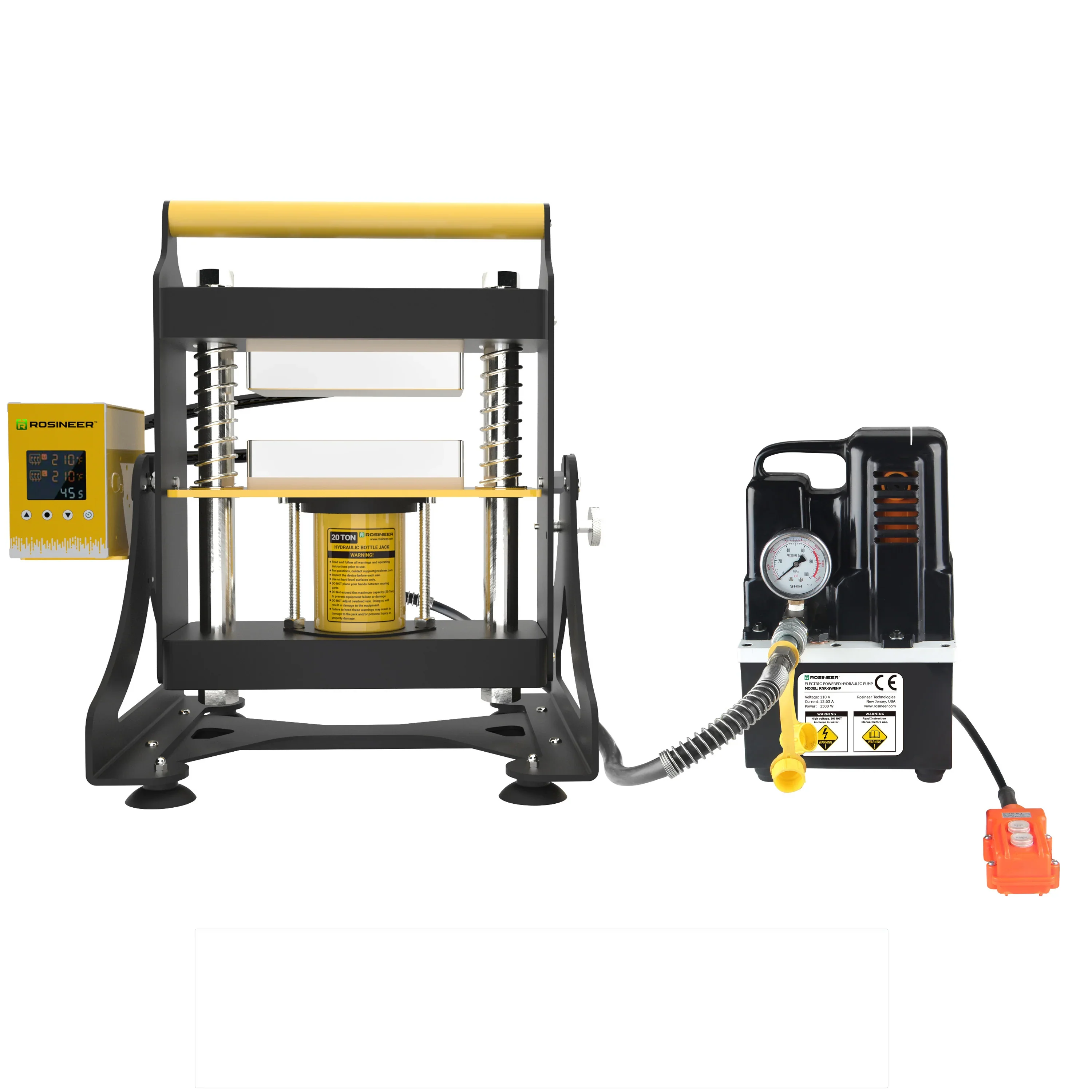Rosineer SWING 20-Ton Hydraulic Rosin Press - Image 4