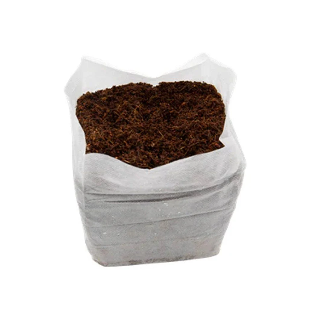 RxGreen Technologies, Inc. Compressed Clean Coco Grow Bag, 1 Gallon - Case of 44