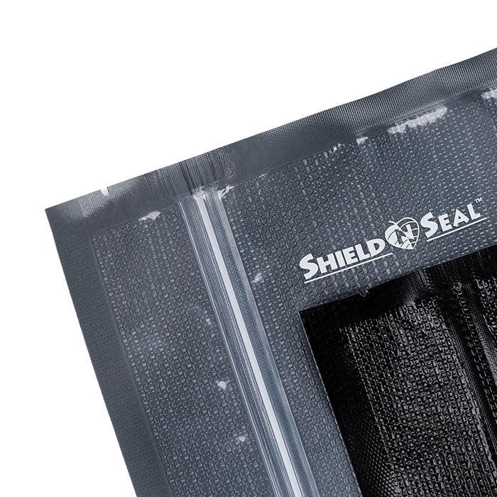 Shield N Seal 1000 Pre-cut Vacuum Seal Bags with Zipper, Clear and Black, 8 in. x 12 in., Pack of 50 - Image 2