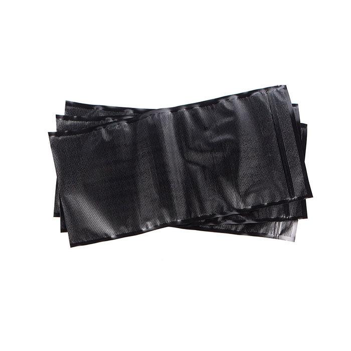 Shield N Seal 1200 Pre-cut Vacuum Seal Bags with Zipper, Clear and Black, 11 in. x 23 in., Pack of 50 - Image 2