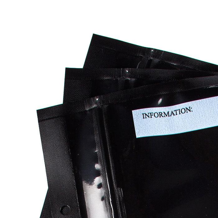 Shield N Seal 1700 Pre-cut Vacuum Seal Bags with Zipper, Black, 5 in. x 8 in., Pack of 50 - Image 3