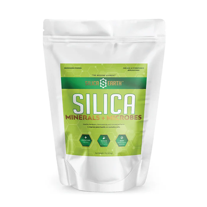 Silica Earth Minerals + Beneficial Microbes Micronized Powder, 1 lb