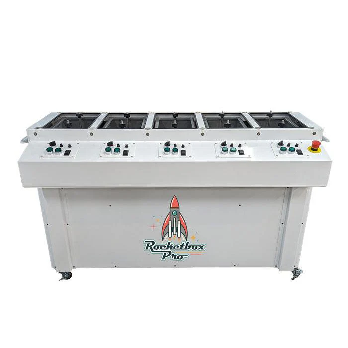 STM Canna RocketBox Pro Pre-Roll Cone Filling Machine with 109mm Regular (+/- 10%) Bottom Tray, 143-Site Trays