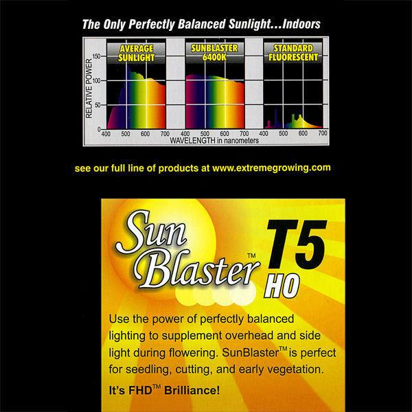 SunBlaster T5 HO 21 - 2 ft, 1 Bulb - 6400K - Image 9