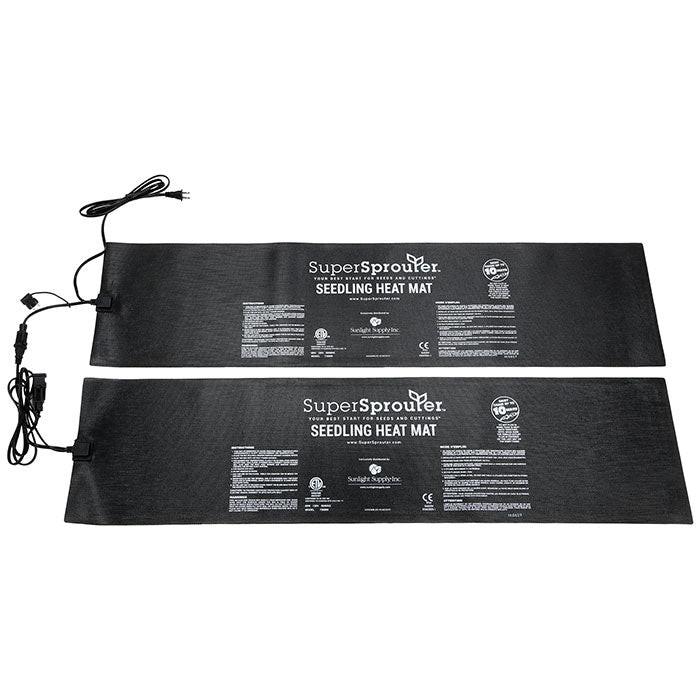 Super Sprouter 2 Tray Seedling Heat Mat, 12 in. x 48 in. - Image 2