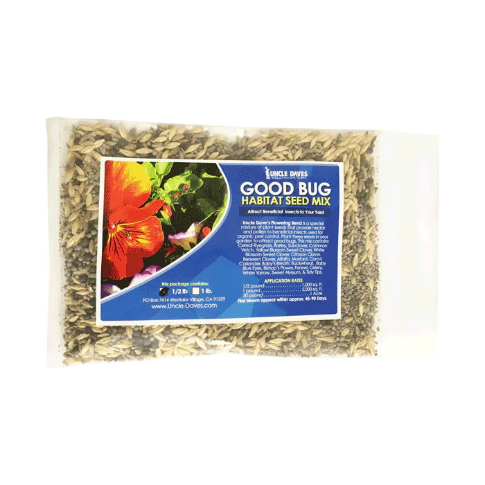Tip Top Bio-Control Good Bug Attractants Habitat Seed Mix, 1 lb