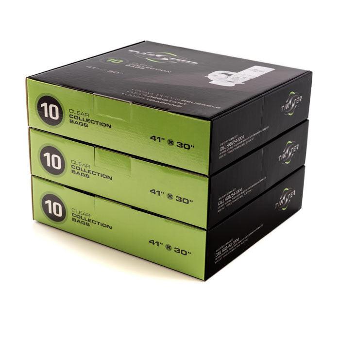 Twister Clear Vacuum Bags For Leaf Collector, 5 Mil - Pack of 30 Bags - Image 2