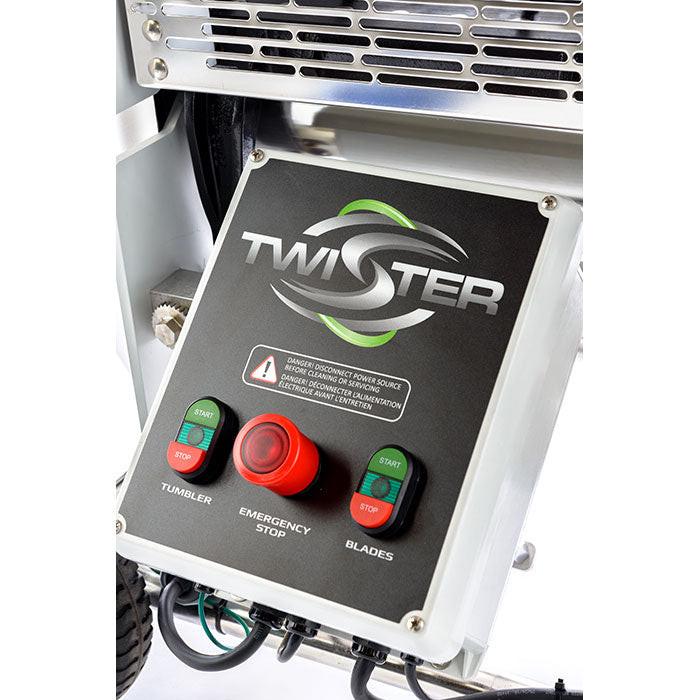 Twister T2S Trimming Machine with Leaf Collector Vacuum & 2 Standard Tumblers - Image 5