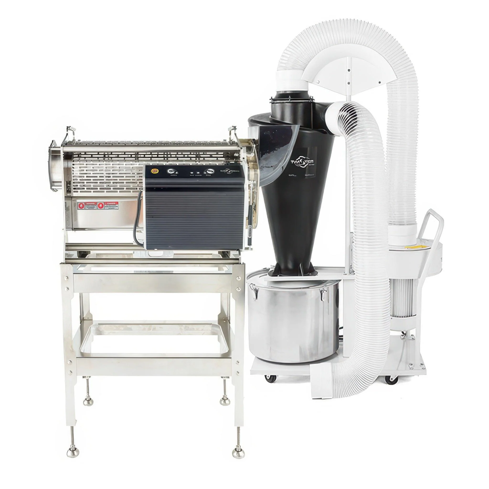 Twister T4 PRO VSC Stainless Steel Trimming Machine with Trim Saver and Standard Tumbler
