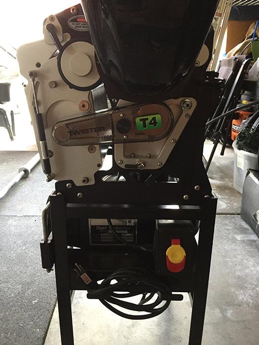 Twister T4 VSC Trimming Machine with Trim Saver Vacuum & Standard Tumbler - Image 20