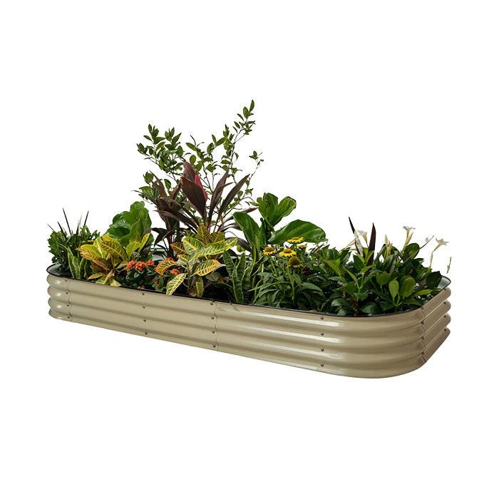 Vego Garden 11 Inch Tall 10 in 1 Modular Metal Raised Garden Bed Kit - Image 8