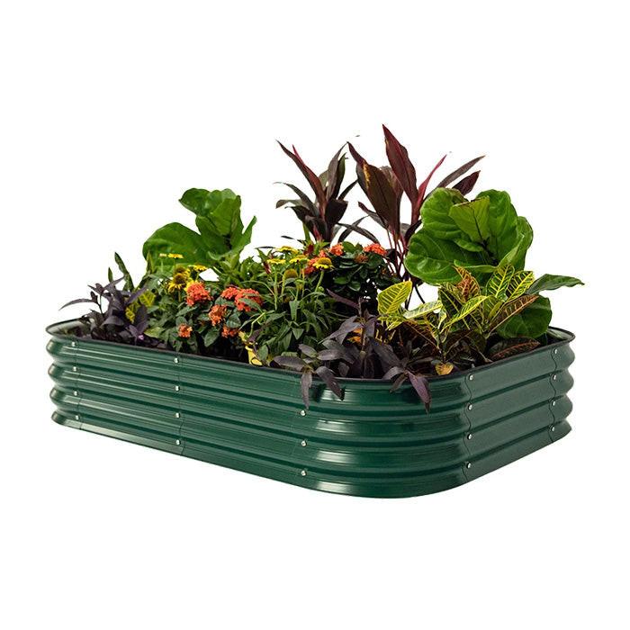 Vego Garden 11 Inch Tall 6 in 1 Modular Metal Raised Garden Bed Kit - Image 5