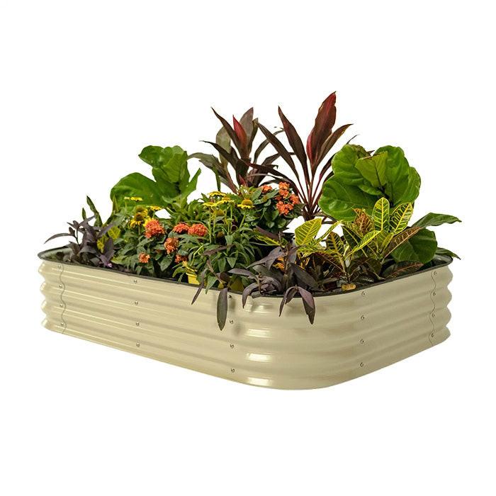 Vego Garden 11 Inch Tall 6 in 1 Modular Metal Raised Garden Bed Kit - Image 8