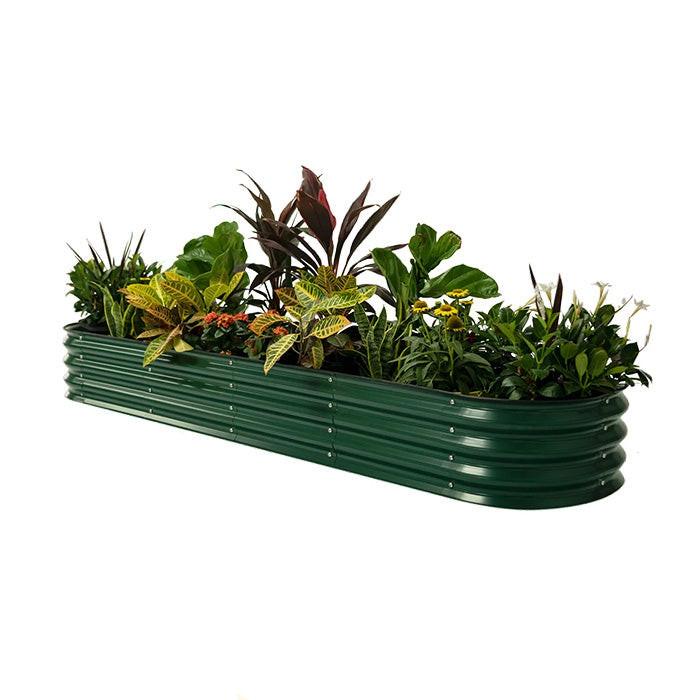 Vego Garden 11 Inch Tall 9 in 1 Modular Metal Raised Garden Bed Kit - Image 6