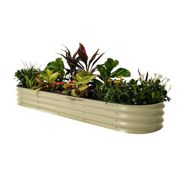 Vego Garden 11 Inch Tall 9 in 1 Modular Metal Raised Garden Bed Kit - Image 4