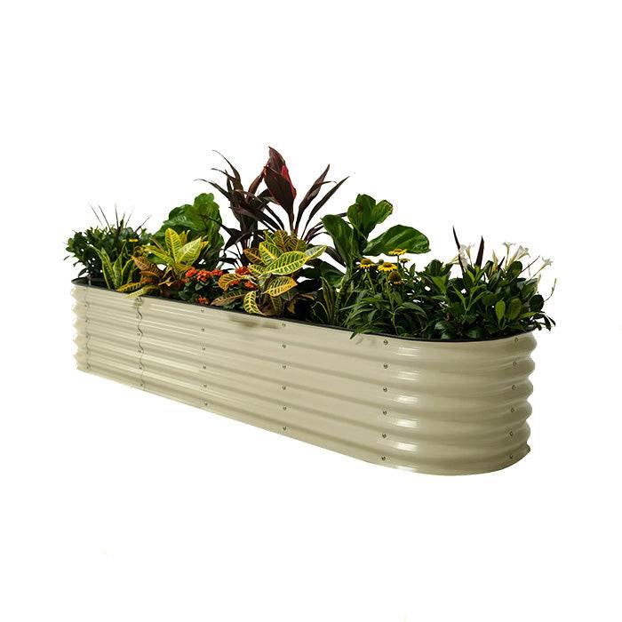 Vego Garden 17 Inch Tall 9 in 1 Modular Metal Raised Garden Bed Kit - Image 2