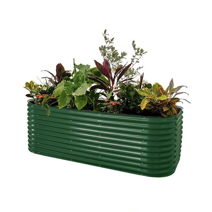 Vego Garden 32 Inch Tall 10 in 1 Modular Metal Raised Garden Bed Kit - Image 6