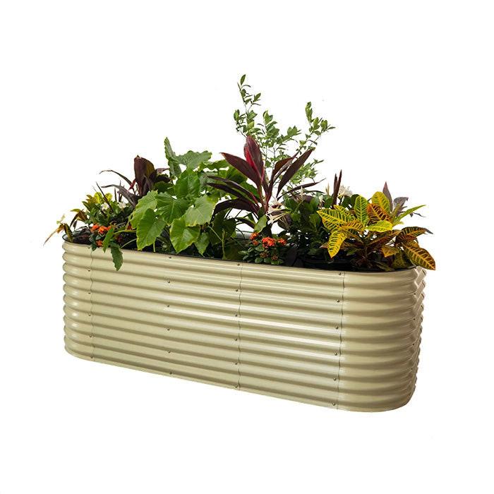 Vego Garden 32 Inch Tall 10 in 1 Modular Metal Raised Garden Bed Kit - Image 2