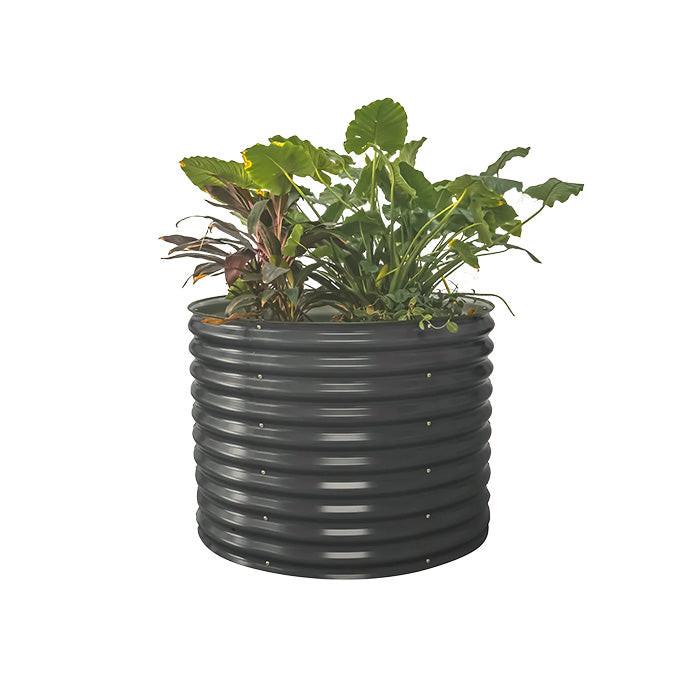 Vego Garden 32 Inch Tall 42 Wide Round Metal Raised Garden Bed - Image 5
