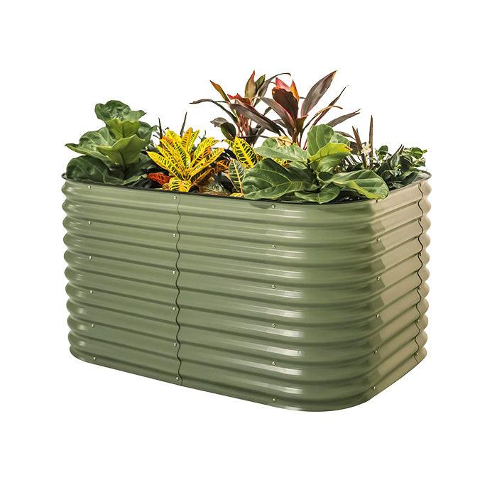 Vego Garden 32 Inch Tall 6 in 1 Modular Metal Raised Garden Bed Kit - Image 8