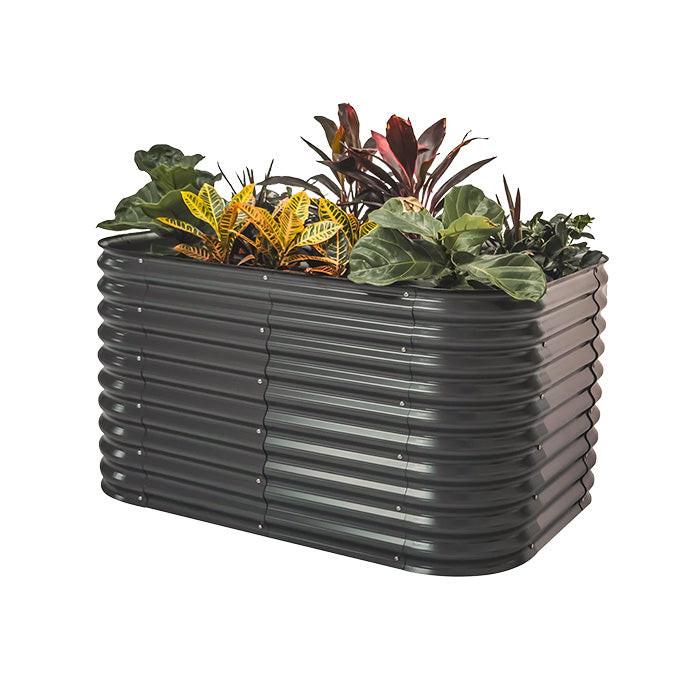 Vego Garden 32 Inch Tall 6 in 1 Modular Metal Raised Garden Bed Kit - Image 3