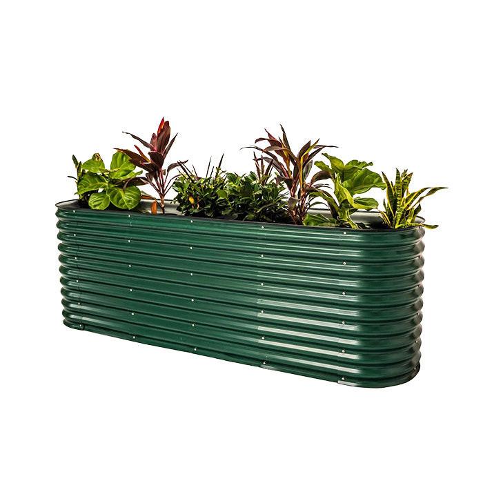 Vego Garden 32 Inch Tall 9 in 1 Modular Metal Raised Garden Bed Kit - Image 6