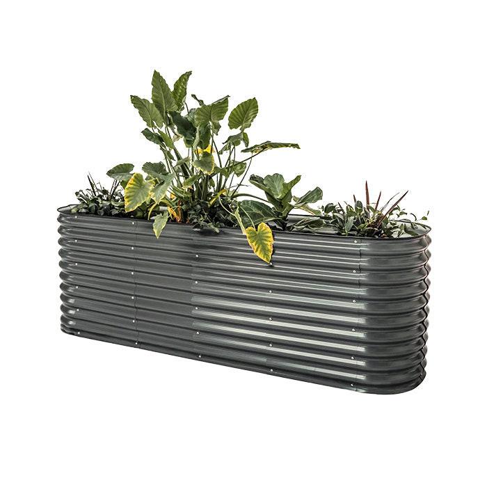 Vego Garden 32 Inch Tall 9 in 1 Modular Metal Raised Garden Bed Kit - Image 8
