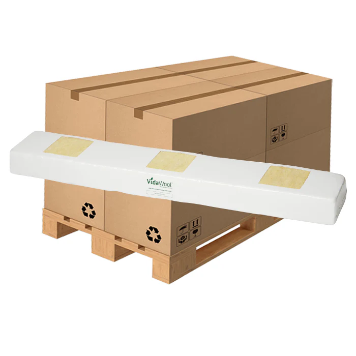 VidaWool Rockwool HC Thick Slab with Hole, 4" (H) x 6" (W) x 36" (L) - Case of 12 - Pallet of 14 Cases (168 Total Slabs)