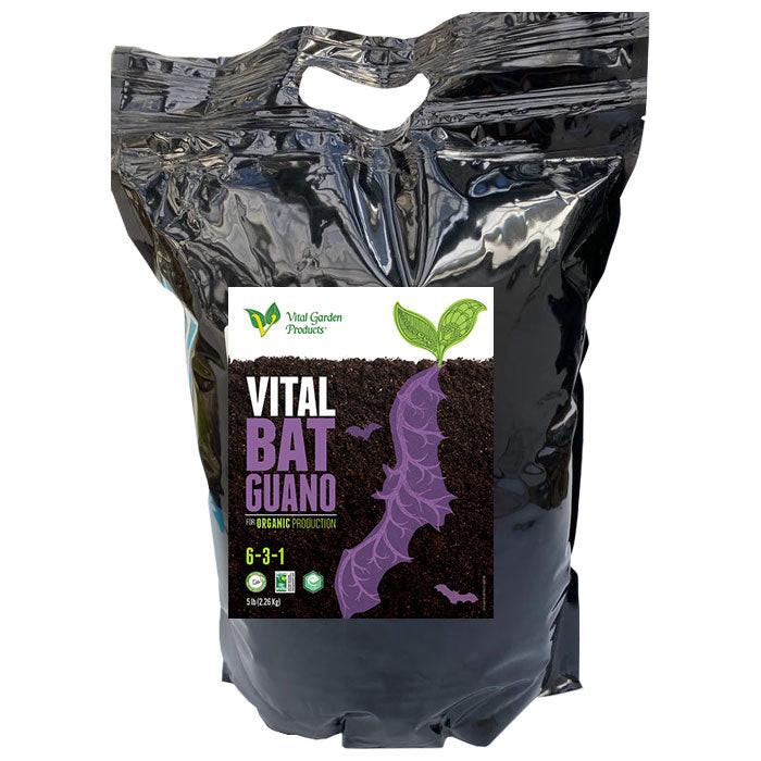 Vital Garden Supply Vital Bat Guano High-Nitrogen Fertilizer 6-3-1 - Image 3