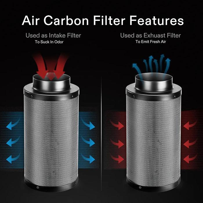 Vivosun Black Carbon Filter, 4" - Image 4
